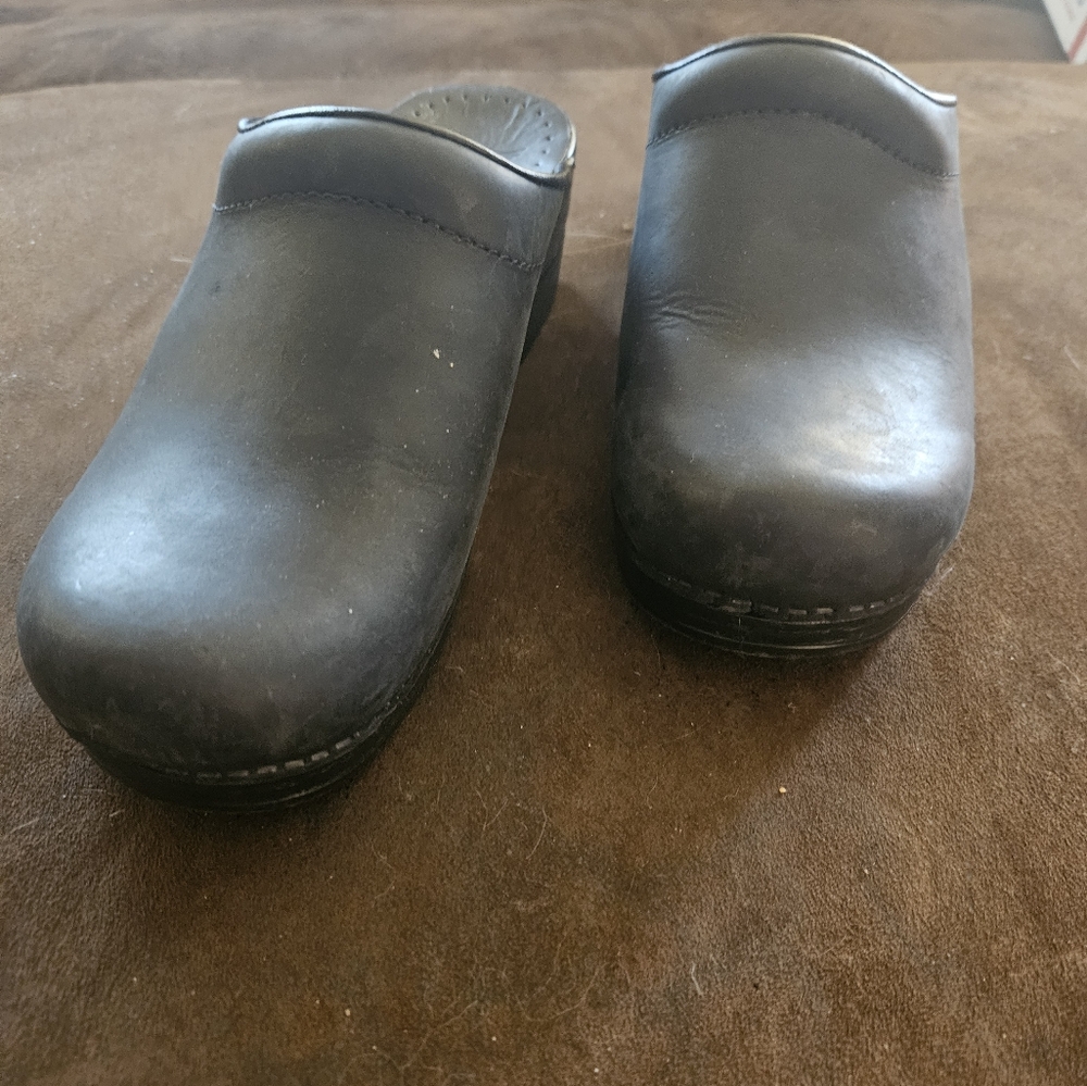 Dansko Black Clogs